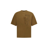 Brown Cotton T-Shirt