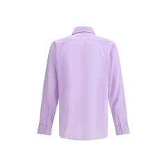 Purple Cotton Dress Shirt