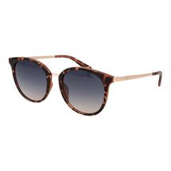Brown Stainless Steel Sunglasses