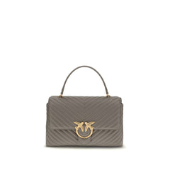 Gray Calf Leather Bos Taurus Handbag