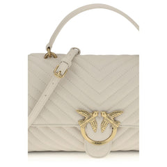 Cream Calf Leather Bos Taurus Wallet