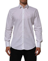White Cotton MARTINI Formal Men Dress Shirt