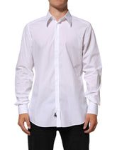 White Cotton MARTINI Men Formal Dress Shirt