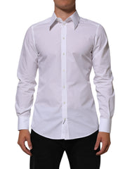 White Cotton MARTINI Men Formal Dress Shirt