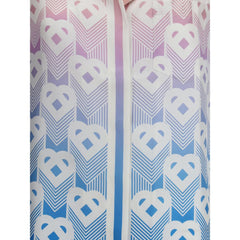 Silk Cuban Collar Short Sleeve Shirt