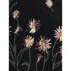 Le Sable sequin-embellished floral mini dress