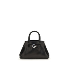 Black Calf Leather Bos Taurus Shoulder Bag