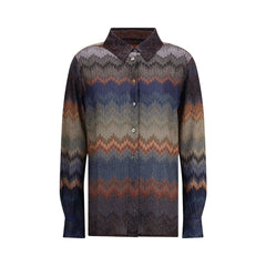 Multicolor Viscose Pattern Shirt
