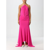 Fuchsia Jersey Cocktail Dress