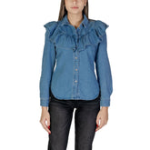 Blue Cotton Blouse