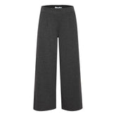 Gray Recycled Polyester Flared Pants