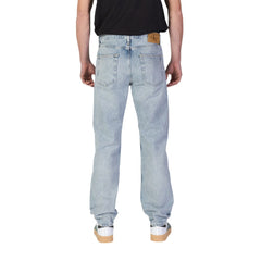 Light Blue Organic Cotton Relaxed Fit Jeans