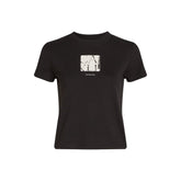 Black Recycled Cotton T-Shirt