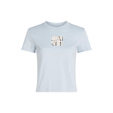 Blue Recycled Cotton T-Shirt