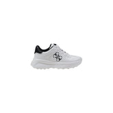 White Polyethylene Chunky Sneakers