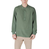 Bicolor Lyocell Shirt