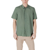 Bicolor Lyocell Shortsleeve Shirt