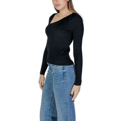 Black Viscose Sweatshirt