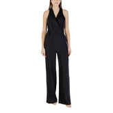 Black Recycled Polyester Jumpsuit