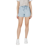 Light Blue Lyocell Shorts