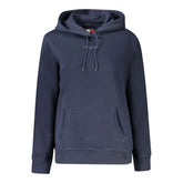 Blue Cotton Women's Hoodie