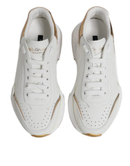 White Gold Daymaster Low Top Sneakers Shoes