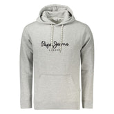 Grigio Cotton Male Sweatshirt