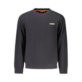 Black Cotton Men Sweater