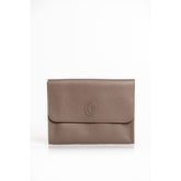 Brown Polyester Men Clutch