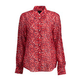 Rosso Cotton Women Shirt
