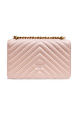 Powder Pink Love One Mini Shoulder Bag