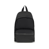 Black Recycled Polyamide Backpack