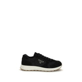 Black Recycled Polyamide Athletic Sneakers