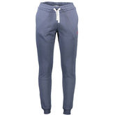 Blu Cotton Men Sport Trouser