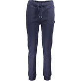 Blue Cotton Women Sweatpant
