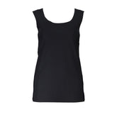 Black Poliammide Women's Tank Top