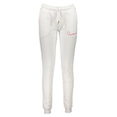 White Cotton Women's Sweatpant