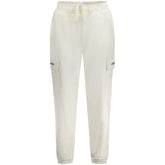 White Cotton Women Sweatpant