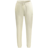 Beige Cotton Men's Sweatpants