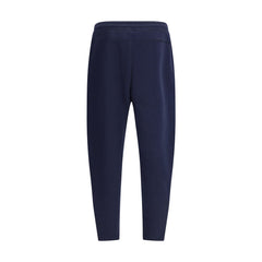 Blue Cotton Joggers (Workout Pants)