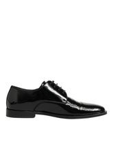 Black Leather Lace Up Derby Formal Dress Shoes