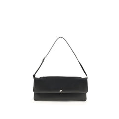Black Calf Leather Bos Taurus Shoulder Bag