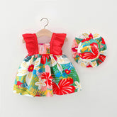 Summer New Girls' Small Flower Dress