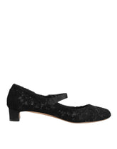 Black Vally Taormina Floral Lace Pumps Shoes
