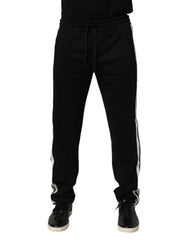 Black Cotton Jogger Sweatpants Trouser Pants