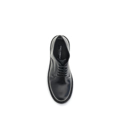 Black Calf Leather Bos Taurus Oxfords And Derbies