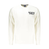 White Cotton Men's Sweatshirt