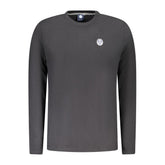 Black Cotton Men T-Shirt