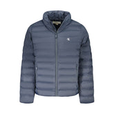 Blue Polyamide Jackets & Coat