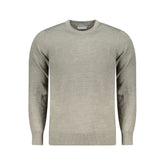 Gray Acrylic Men Sweater